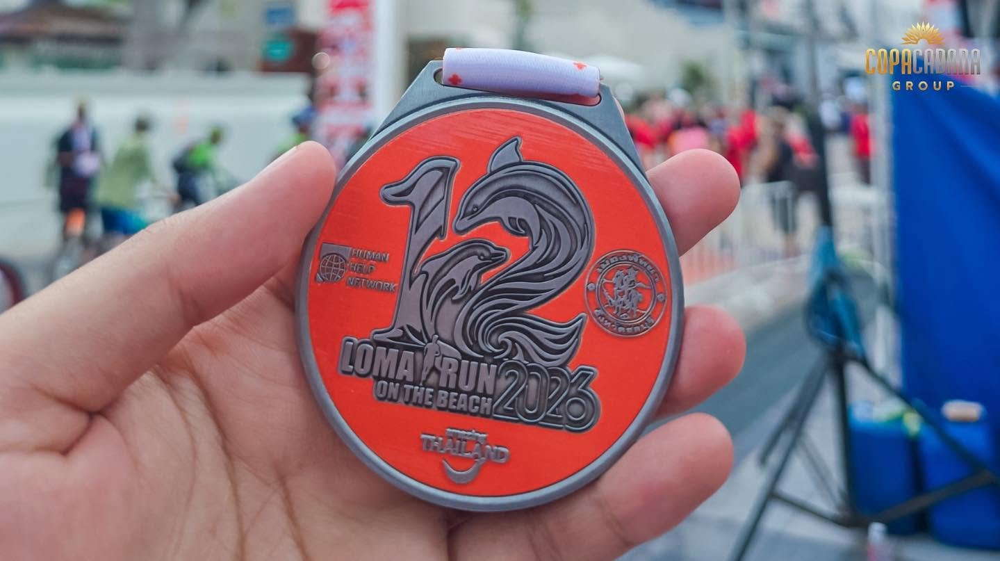 LOMA RUN ON THE BEACH 2026 finisher medal